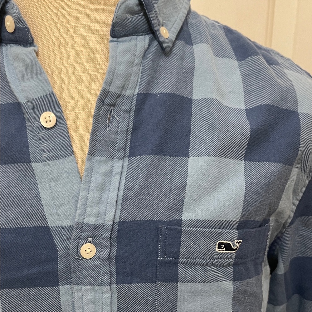NWT Vineyards Vines Slim fit Tucker Flannel. Super soft. Size Large